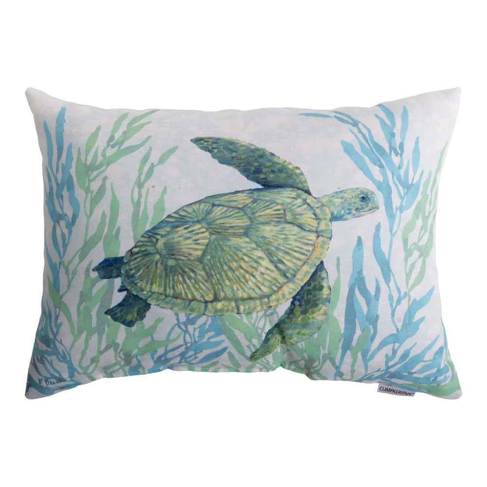 Tasmin Turtle Climaweave Pillow 18x13