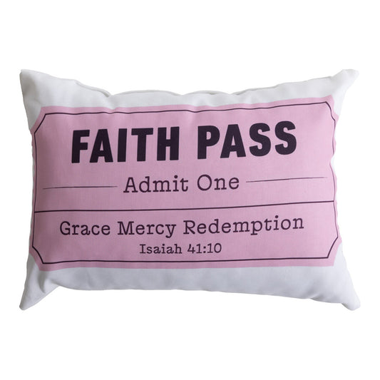 Ticket Series - Faith Climaweave Pillow 18x13