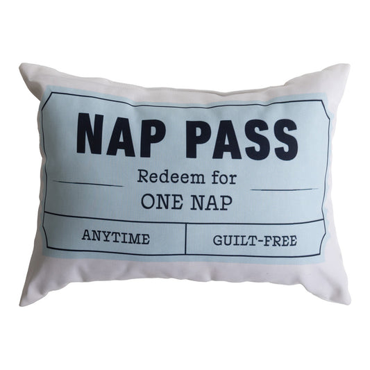 Ticket Series - Nap Pass Climaweave Pillow 18x13
