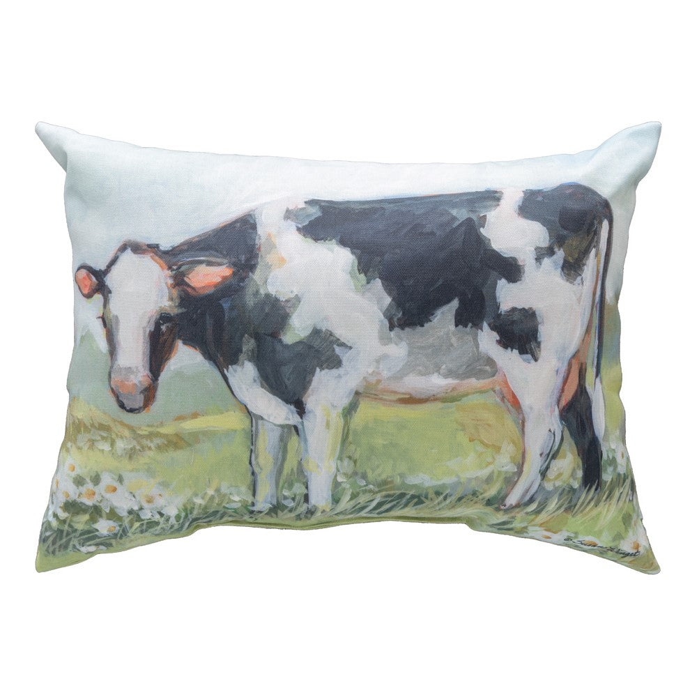 Field Of Home Cow Climaweave Pillow 18X13
