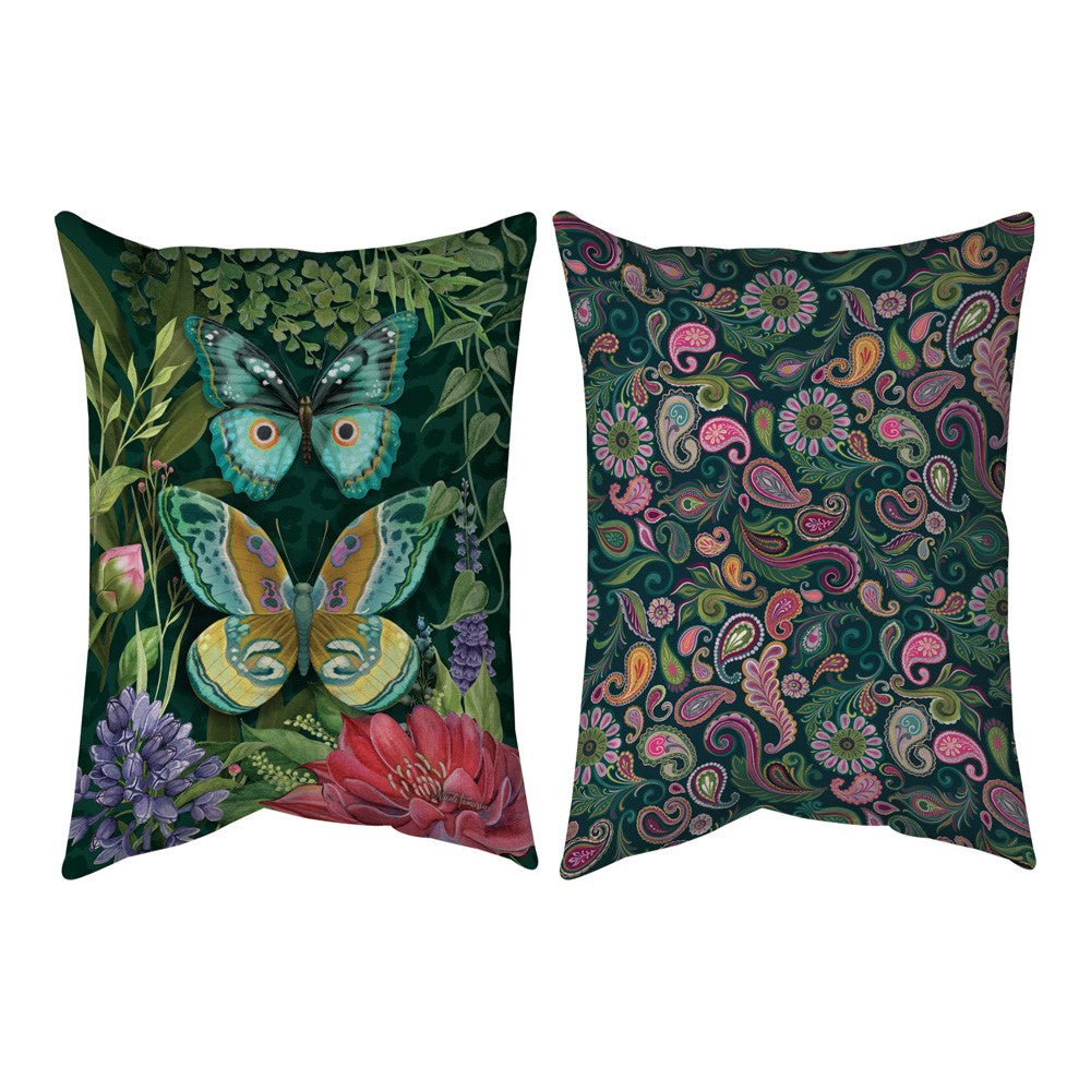 Wild Garden Climweave Pillow 13x18