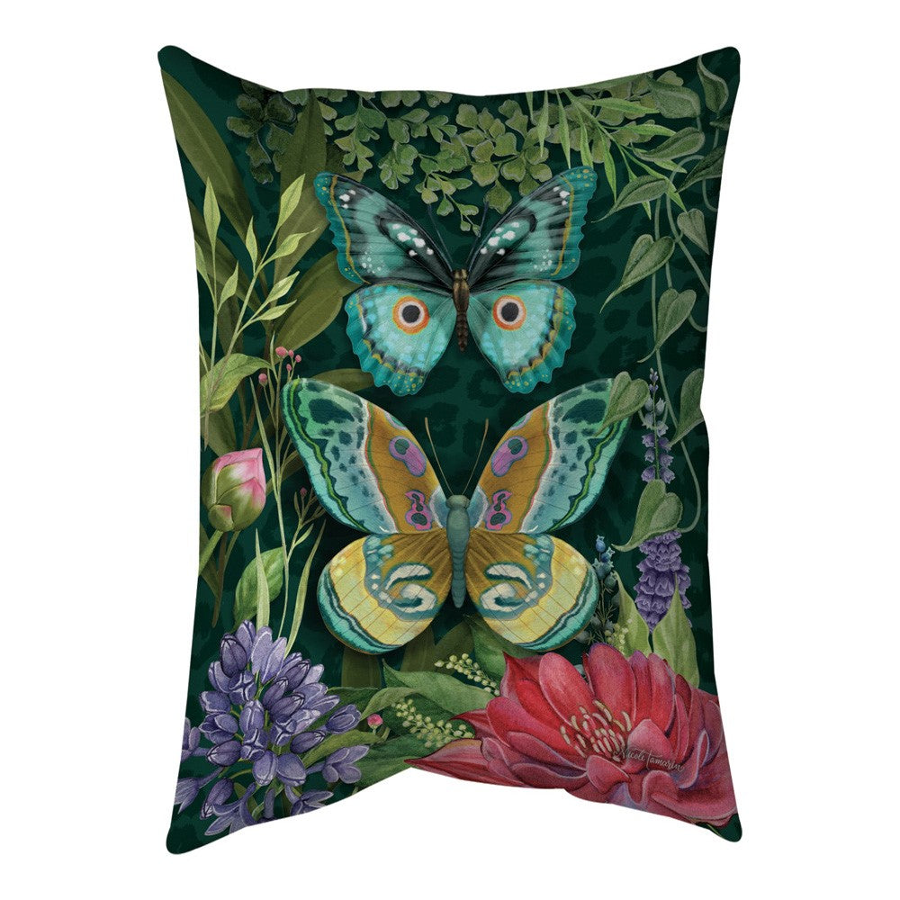 Wild Garden Climweave Pillow 13x18