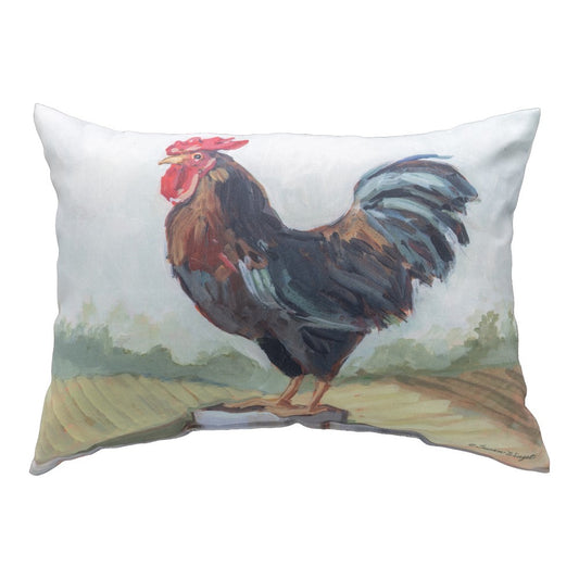 Field Of Home Rooster Climaweave Pillow 18x13