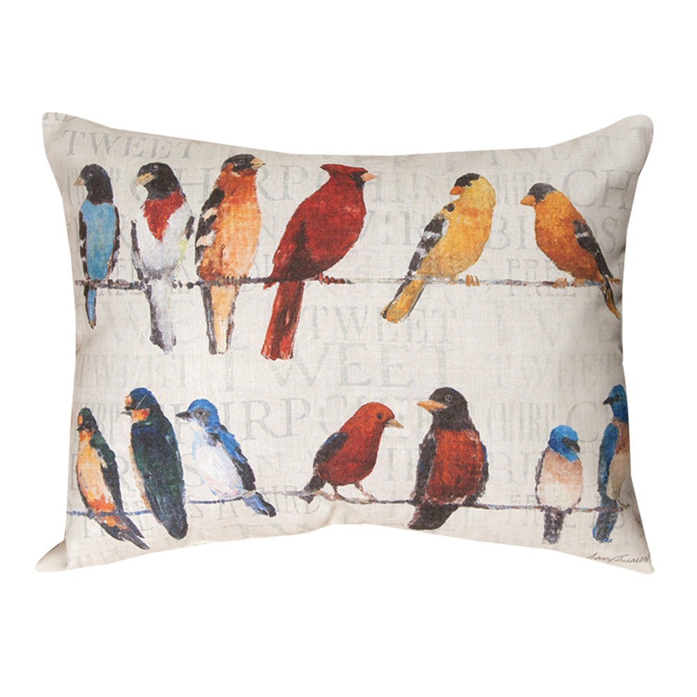 Usual Suspects Climaweave Pillow 24"X18" Indoor/Outdoor
