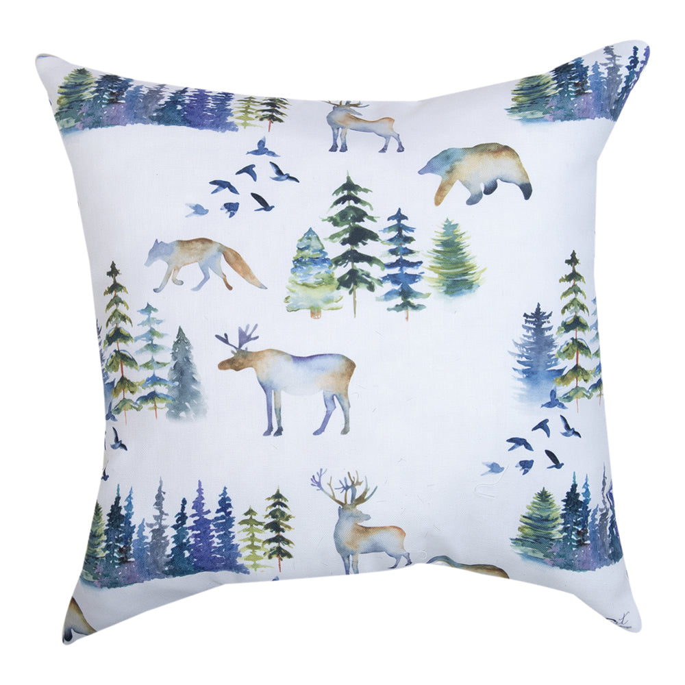 At The Cabin Climaweave Pillow 18" Indoor/Outdoor