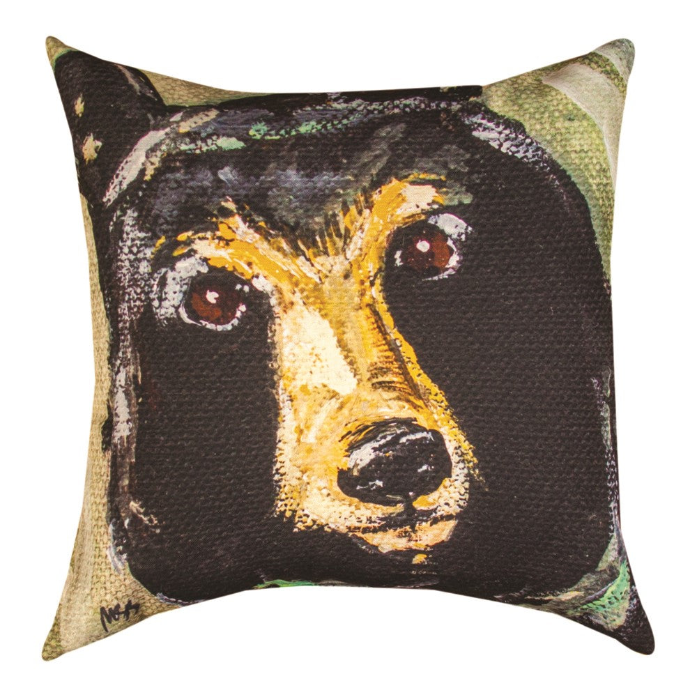 Bear Climaweave Pillow 18" Indoor/Outdoor