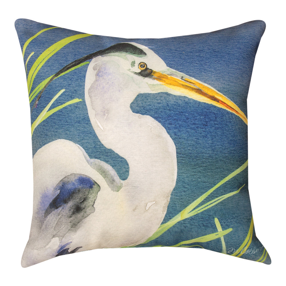 Blue Heron Climaweave Pillow 18" Indoor/Outdoor