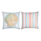 Beach Linen Scallop Climaweave Pillow 18" Indoor/Outdoor