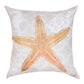 Beach Linen Starfish Climaweave Pillow 18" Indoor/Outdoor