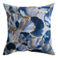 Blue Oysters And Coral Climaweave Pillow 18x18
