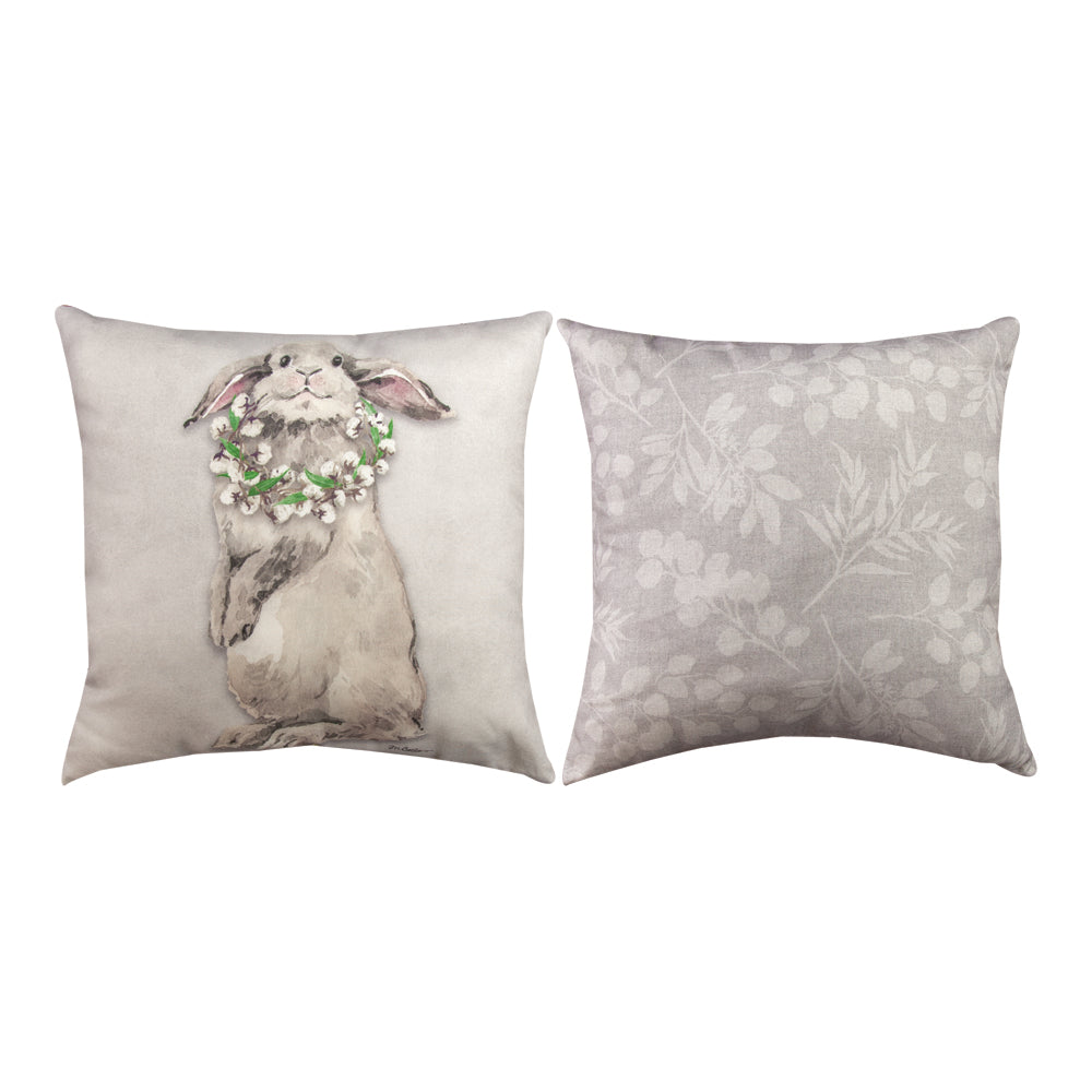 Bunny Trail Francis & Florence Climaweave Pillow 18" Indoor/Outdoor