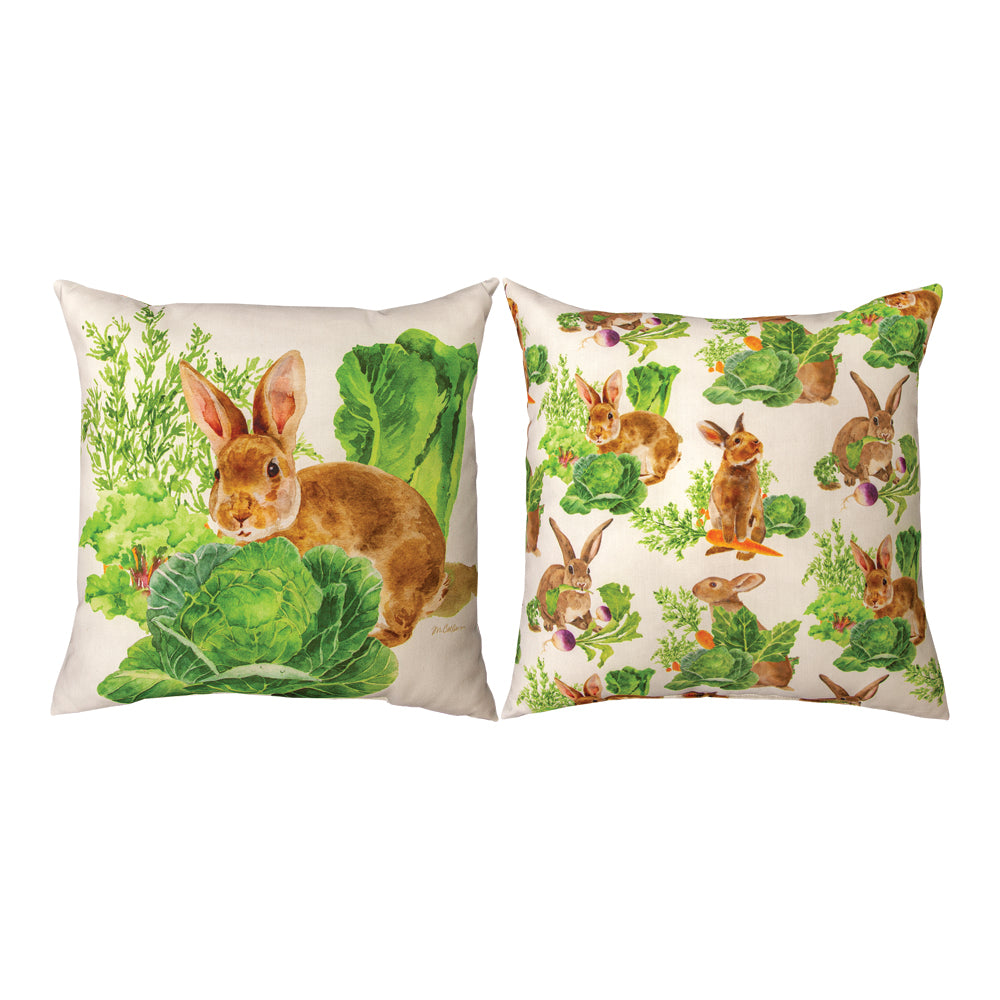 Bunny Trail #2 Climaweave Pillow 18" Indoor/Outdoor