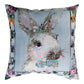 Bunny With Tie Climaweave Pillow 18x18