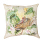 Cardinals In Flowers Climaweave Pillow 18" Indoor/Outdoor