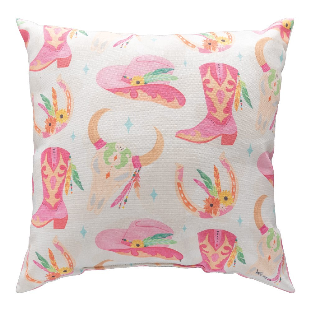 Cowgirl Club Climaweave Pillow 18x18