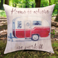 Camping Home Is Where We Park It Climaweave Pillow 18"