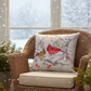 Cardinal Pair Climaweave Pillow 18x18