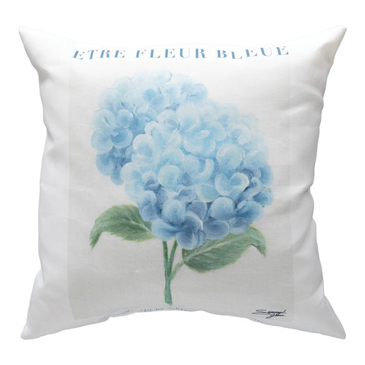 Etre Fleur Blue Climaweave Pillow 18x18