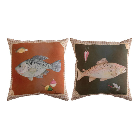 Fishing Life Climaweave Pillow 18" x 18"