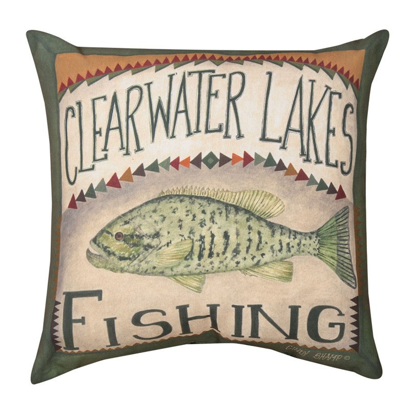 Gunnison Black Bear Canyon Climaweave Pillow 18" Indoor/Outdoor