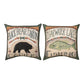 Gunnison Black Bear Canyon Climaweave Pillow 18" Indoor/Outdoor