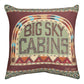 Gunnison Big Sky Cabin Climaweave Pillow 18"