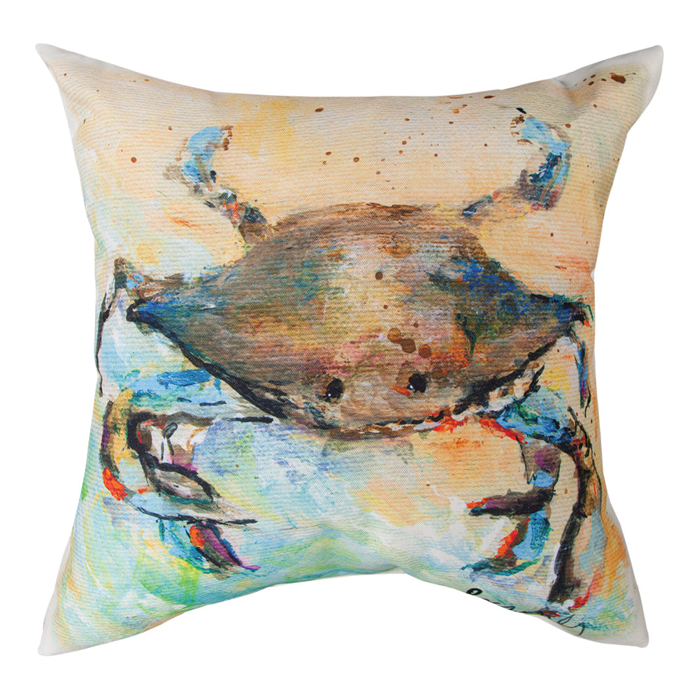 Crab Climaweave Pillow 18" Indoor/Outdoor
