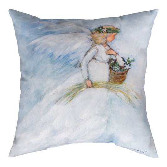 Holiday Tidings - Angel Climaweave Pillow 18" x 18"