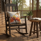 Hummingbird On Fall Flower Climaweave Pillow 18x18
