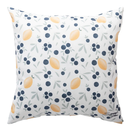 Lemon Berry Cimaweave Pillow 18x18