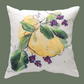 Lemons and Berries Climaweave Pillow 18x18