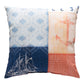 Nautical Wonder Navy & Coral With Anchor Climaweave Pillow 18x18