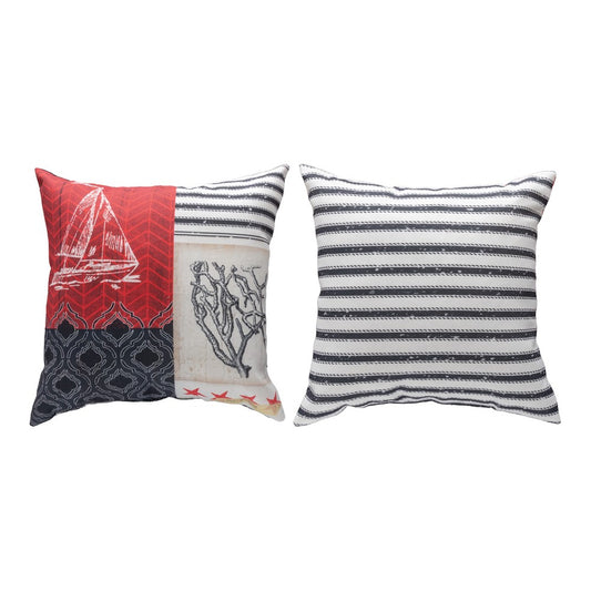Nautical Wonder Climaweave Pillow 18x18