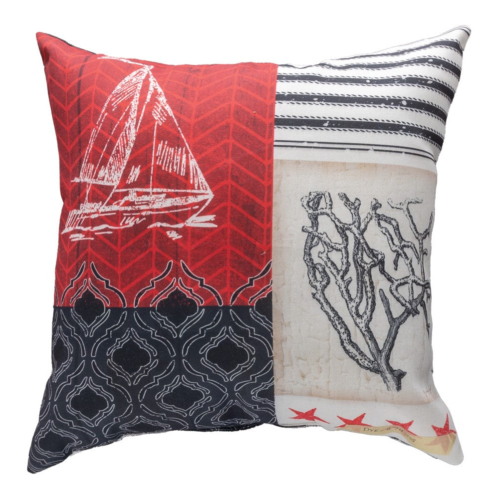 Nautical Wonder Climaweave Pillow 18x18