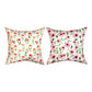 Orange & Pink Florals Climaweave Pillow 18" Indoor/Outdoor
