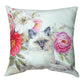 Obviously Pink Cat Climaweave Pillow 18" Indoor/Outdoor
