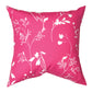 Obviously Pink Floral Climaweave Pillow 18" Indoor/Outdoor