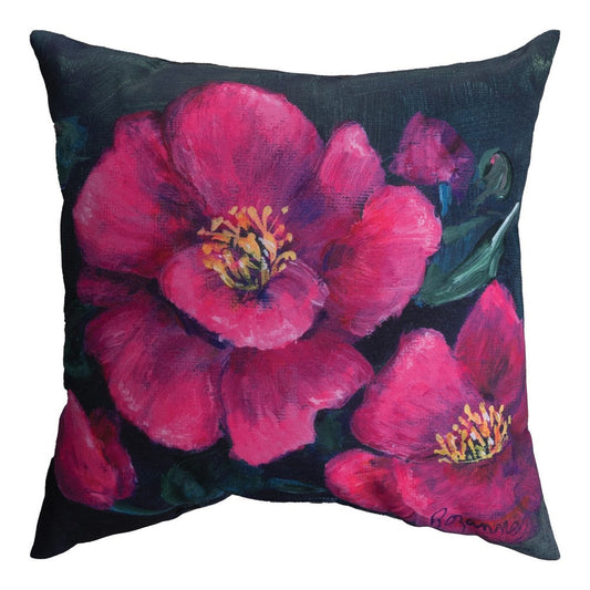 Camillia Pink Climaweave Pillow 18" x 18"