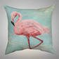 Pink Flamingo Climaweave Pillow 18" Indoor/Outdoor
