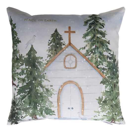 Peace On Earth Climaweave Pillow 18x18