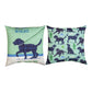 Puppy Power Walks Climaweave Pillow 18" Indoor/Outdoor