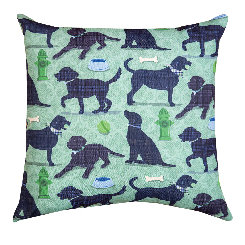 Puppy Power Walks Climaweave Pillow 18" Indoor/Outdoor