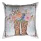 Rosewood Ranch - Boots Climaweave Pillow 18" x 18"