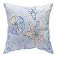 Throw Pillow Sea Creatures With Sea Turtle Climaweave Pillow 18x18