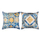 Sun Kissed Sunflowers Tiles 18 Pillow Climaweave Indoor/Outdoor