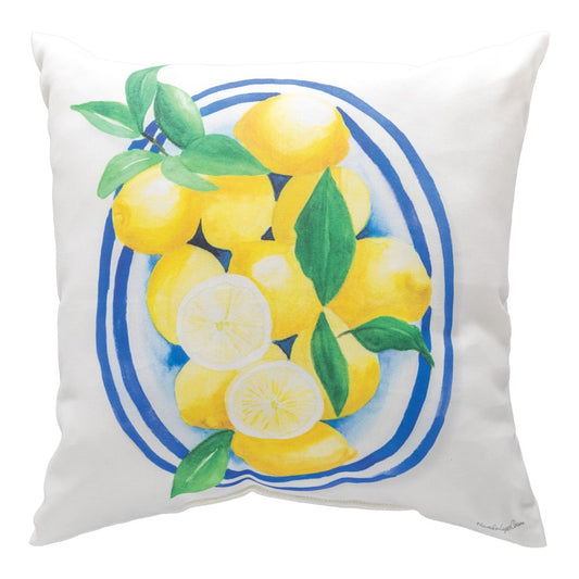 Spanish Lemons Climaweave Pillow 18x18
