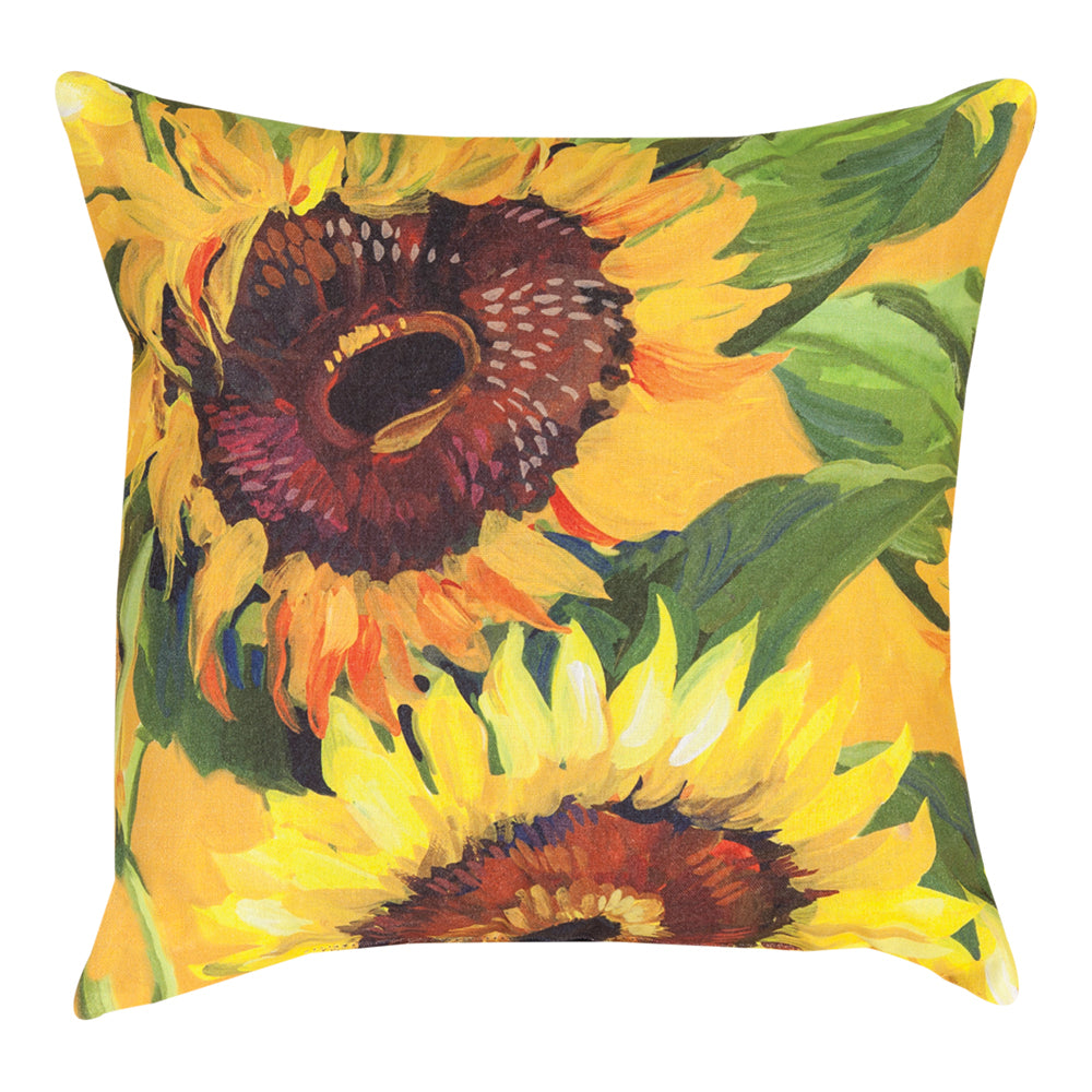 Sunflower Climaweave Pillow 18" Indoor/Outdoor