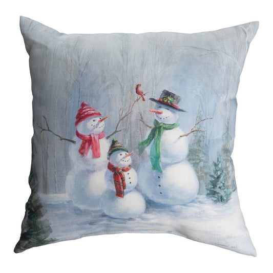 Woodland Holiday Climaweave Pillow 18" x 18"