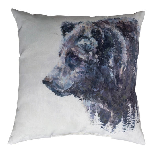 Whispers Of The Wild - Bear Climaweave Pillow 18" x 18"