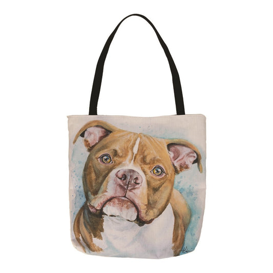 American Pit Bull 18 inch Printed Tote